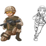armables para imprimir de call of duty